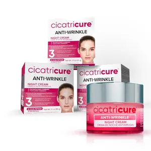 Cicatricure Antiwrinkles Night Cream Three Pack Reduces Wrinkles and Expression Lines Hydration Moisturizer 1.7 oz - Moisturizers, Skincare