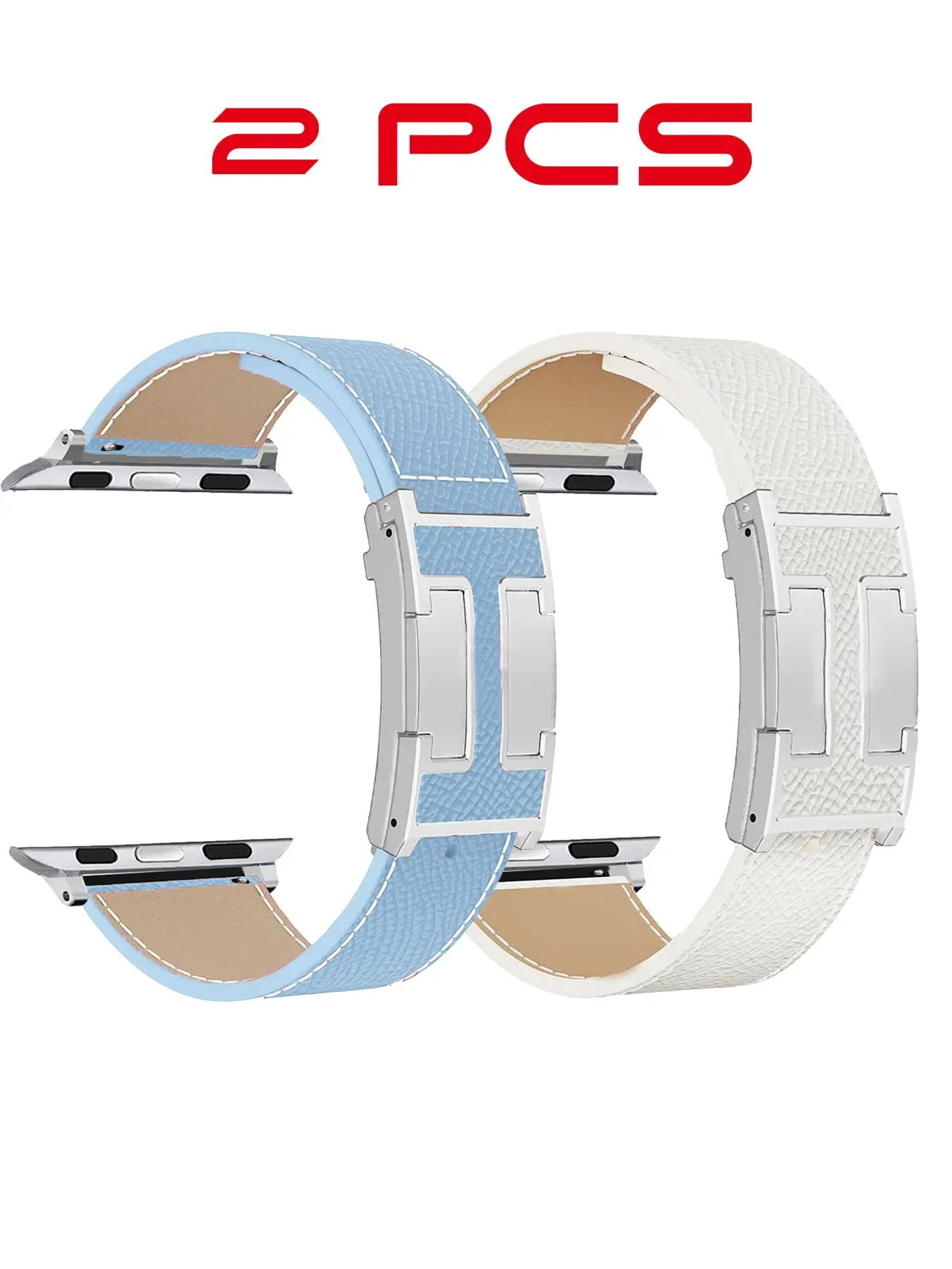 Leather Magnetic Snap Set, Compatible with Switch Needle Earrings, Suitable for Both Apple and Android Devices, 22mm, All Seasons, Smartwatch Strap, Wearable Accessory, Smart Watch Accessories