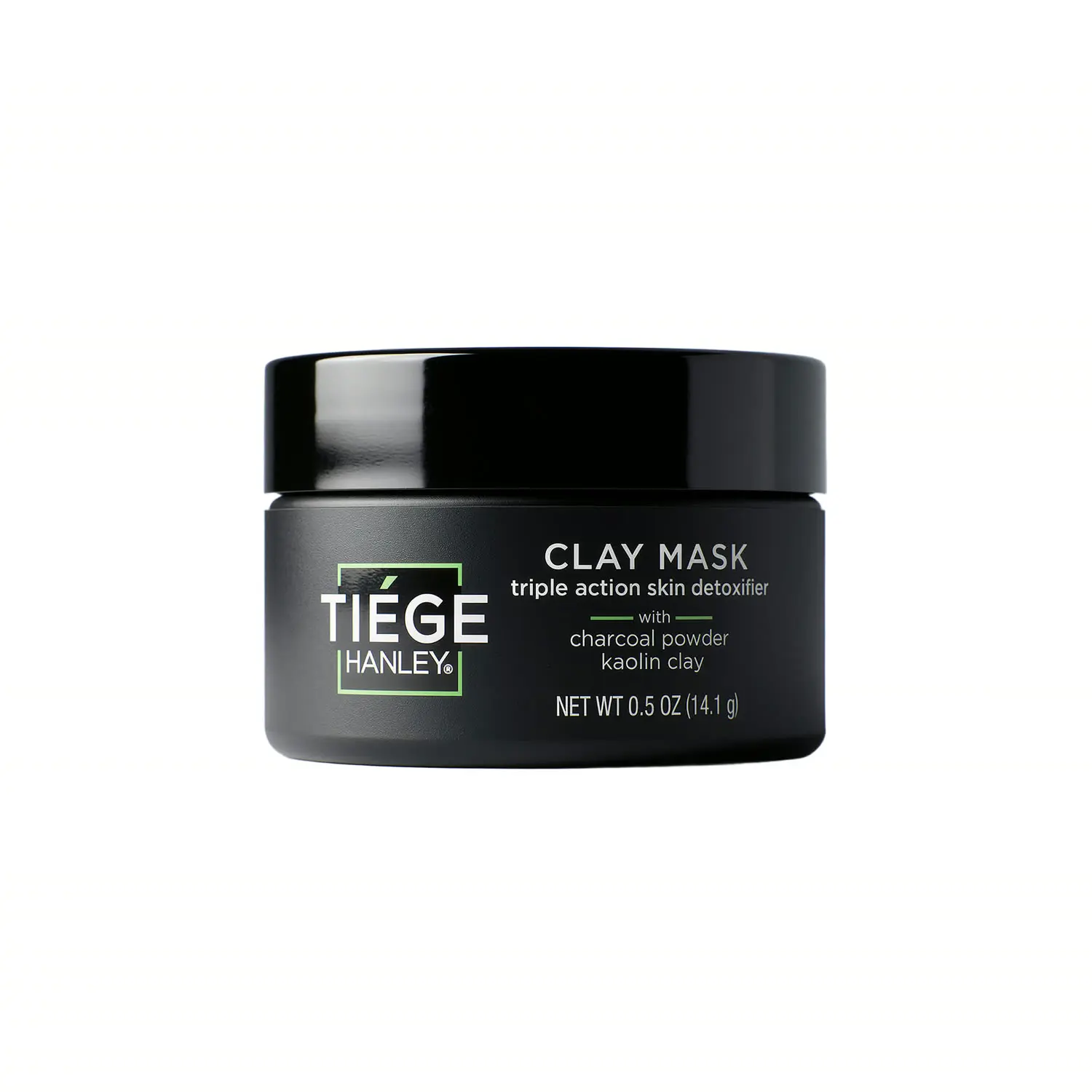 Tiege Hanley Detox Clay Mask w/ Charcoal + Kaolin - Deep Pore Cleanse + Oil Control (2 oz)
