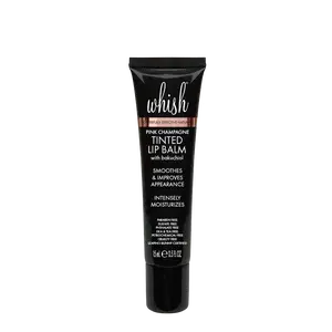 WHISH'S MOISTURIZING LIP BALM WITH BAKUCHIOL. Tinted Skincare lip oil