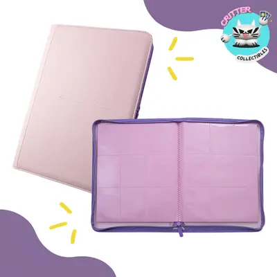 card binder no rings Amazon.com: TopDeck 500 Card Ringless Zip Binder Pro - 9-Pocket Pages Side  Load Sleeve TCG Storage Portfolio, Compatible with Pokemon, Yu-Gi-Oh, One  Piece, MTG, Comic Trading Collectible Cards