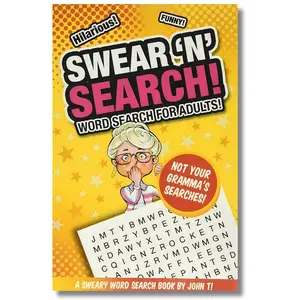 Swear 'N' Search!: Word Search for Adults - Not Your Gramma’s Puzzles!,activity book,Stress relief cute besties