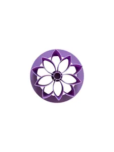 Christmas Flower Design Concha Stamp