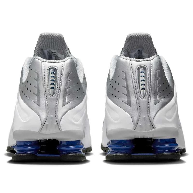 Nike Shox R4 'Metallic Silver Deep Royal Blue'