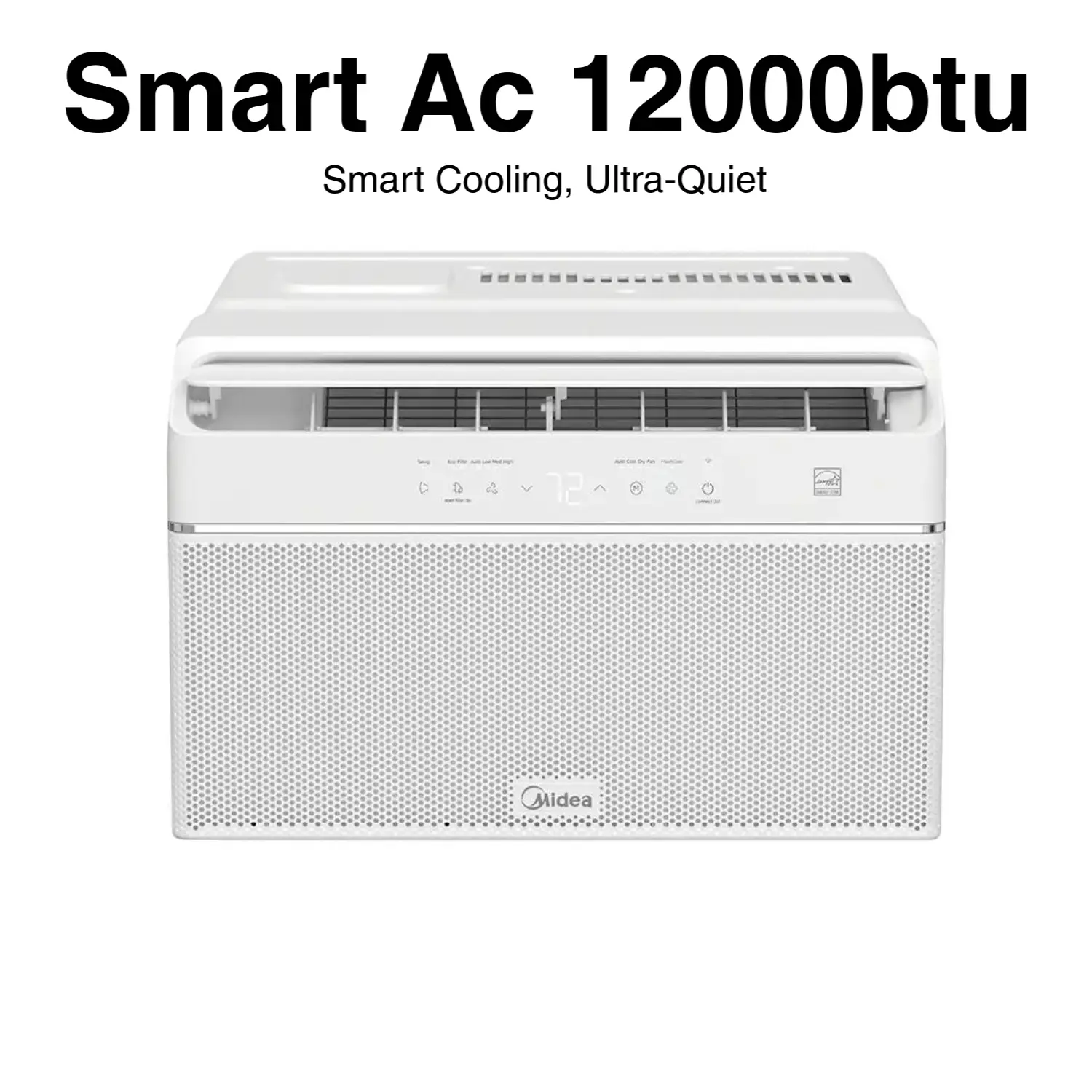 Midea U-Shaped Smart Window Air Conditioner 12000 BTU Gently Used Like New Condition. Ultra Quiet Inverter Tech and Energy Star Efficiency. Works with SmartHome App.