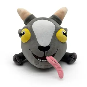 New Goat Simulator Weighted Plush Toy, Soft Stuffed Animal for Kids & Adults, Perfect Gift Idea for Goatee Lovers