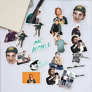 Stickers Pack 20 Pcs mac Luggage Aesthetic Waterproof Demarco Skateboard Water Bike Vinyl Bumper Bottle Colorful Car Laptop Guitar