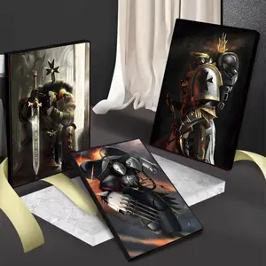PIKPAKA Game W-Warhammers 40K Movie Painting Calligraphy Make Any Room Pop HD Wall Canvas Art | Waterproof Peel & Stick Aesthetic Decor | Thick Canvas Texture with Durable Fade-Resistant Finish | Modern Chic Home Upgrade & Gift Idea