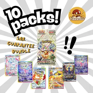 TCG Pokémon Guarantee SAR Terastal Festival Booster Box - 100% Authentic Japanese, 10 Pack, No Shrink, No box