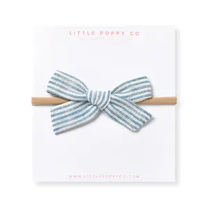 Sailor Stripe Headband Bow