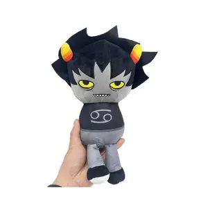 Homestuck Plushie Soft Cuddly Toy Cartoon Character Collectible Doll, Cute Stuffed Animal Gift for Kids & Fans, Unique Home Decor Accessory