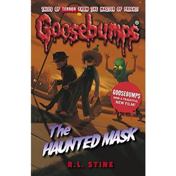 Used Original "The Haunted Mask" (Goosebumps) Paperback Book - Frightful Tales of Terror, Scary Halloween Literature
