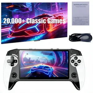 X9 Handheld Game Console, Rechargeable Portable Gaming Machine, 10 Emulator Games, Wireless Home and Travel Use, Lithium Ion Battery