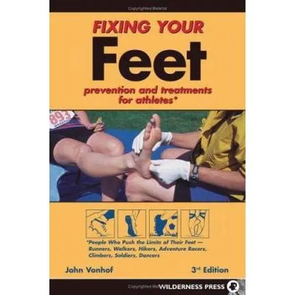USED Book - Fixing Your Feet : Prevention and Treatments for Athletes by John Vonhof (Paperback) - english