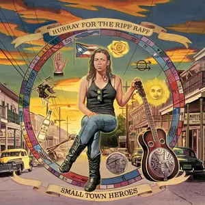 Hurray for the Riff Raff - Small Town Heroes - Pink Acid Wash  [VINYL RECORD - LP] Black, Colored Vinyl, Ltd Ed, Pink