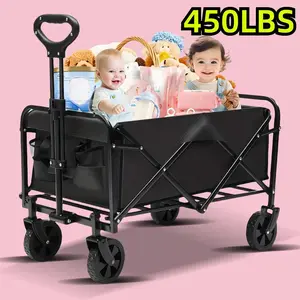 Travel cart is a foldable, lightweight, and wheeled portable practical shopping cart used for groceries, camping, shopping, beaches, gardens, sports, and home. It is a black folding grocery cart