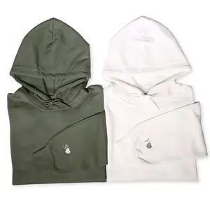 Custom Embroidered Initial Heart Hoodie On Sleeve – Matching Couple Hoodie Outfit For Valentine’s Day Gift