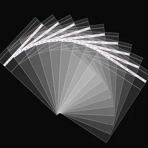 Cookie Bags Self Sealing Cellophane Bags with Seal, 5x6 Inch Clear Individual  Bags for Cookie Packaging  Giving 200 count Plastic Self Adhesive Wrappers Resealable Favors Candy Bag