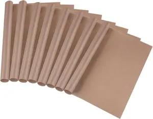 8PCS Teflon Sheet for Heat Press, 12" x 16" Heat Press Transfer Paper, Resistant Non-Stick Craft Mat for Transfer Machine, Ironing, Baking
