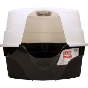 Miracle Hooded Corner Multi-Cat Litter Box with Charcoal Filter, X-Large, Size: 20 inch