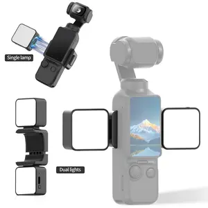 Pocket 3/4/4p Magnetic Fill Light, Portable Dual Color Temperature LED Video Light, Ideal for Low Light Vlogging, Selfie, Multi-Scene Use