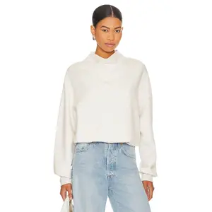 Varley Betsy Sweatshirt in Ivory Marl