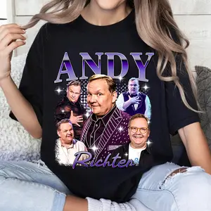 Andy DWTS 2025 Bootleg Shirt DWTS 2025 Shirt The Stars Fan Gift Gift For Her For Him Casual 100% Soft Cotton Tee