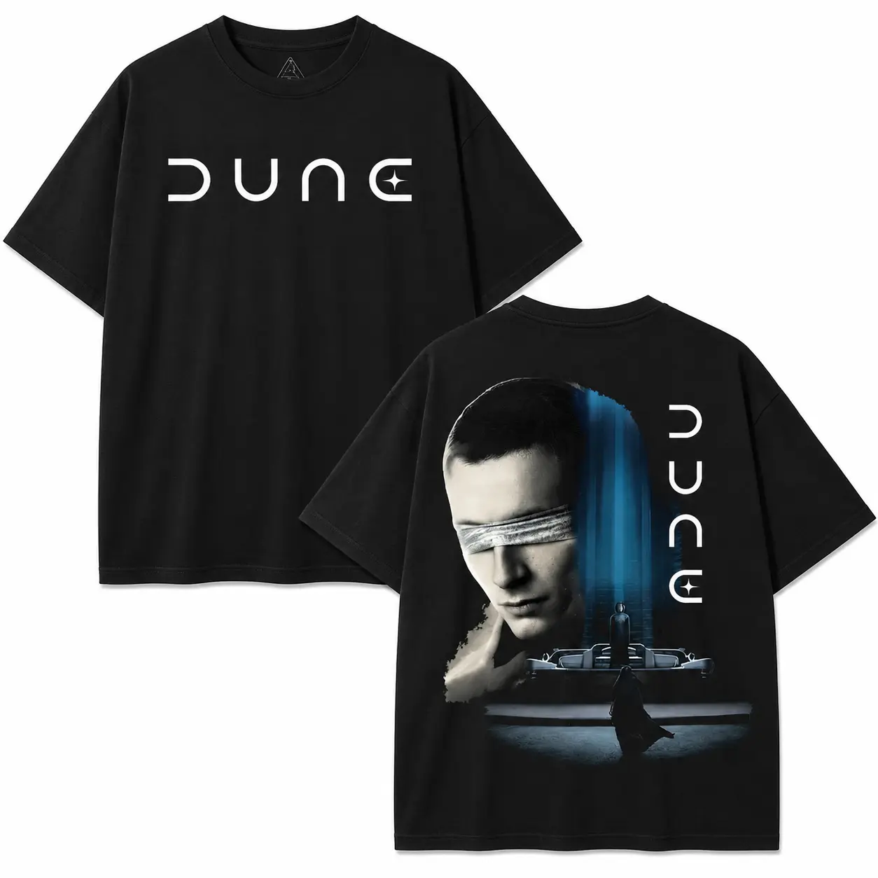 Dune Sci-Fi Movie Graphic Tee - Cinematic Paul Atreides T-Shirt - Unisex Oversized Streetwear