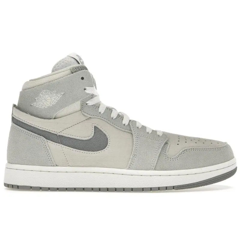 Jordan Men's 1 High Zoom Air CMFT 2 Particle Grey Basketball Shoes, from StockX
