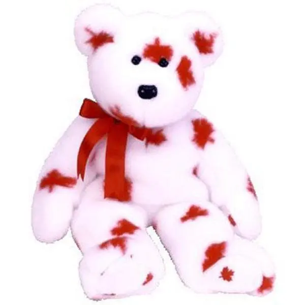 TY Beanie Buddy - CHINOOK the Bear ( Canada Exclusive ) (14.5 inch) - MWMTs