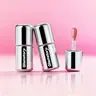 Glamstory Poptide Shimmer Lip Gloss - 02 Gin Juice Chocolate Shade, Women's Peptide-Infused Extreme Plumper, Vegan Cruelty-Free, Non Sticky Gloss, Silky Glide, Brush-Tip Precision, Moisture-Boosting, Glow Up Makeup Product, Adult Lip Care Cosmetic