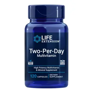 Life Extension Two-Per-Day Multivitamin 120 Capsules