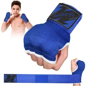 Kids Boxing Handwraps Fist Protector Inner Gel Gloves Quick Wraps for Punching Great for MMA Training