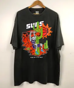 Vintage phoenix suns tee, vintage suns shirt, Warren Lotas Devin Booker Last Shot Tee, Son Of The Valley, Phoenix Suns T-Shirt Crewneck Cotton