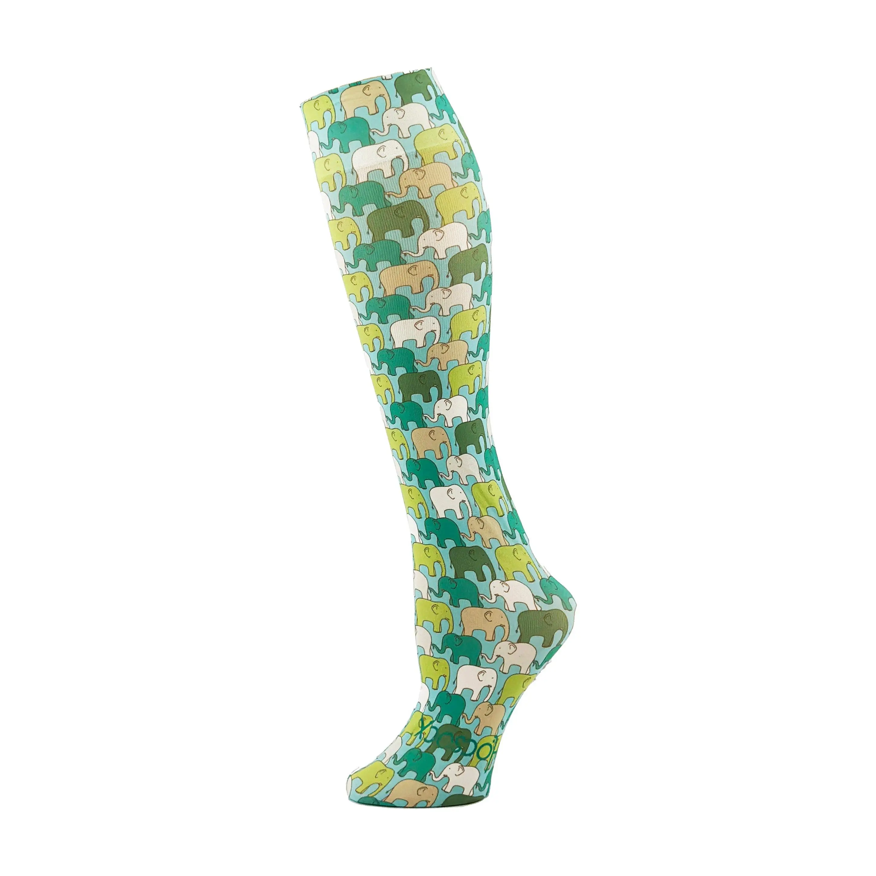 Elephant Lines Socks