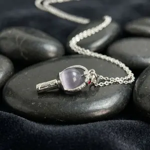 KPop Idol Light Stick Necklace – Fan Inspired Pendant, Cute ARMY Style Jewelry, Choker Gift for Fans