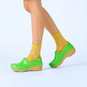 XP 2.0 Green Neon Patent Clog