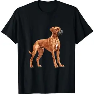Rhodesian Ridgeback Dog Breed Graphic T-Shirt
