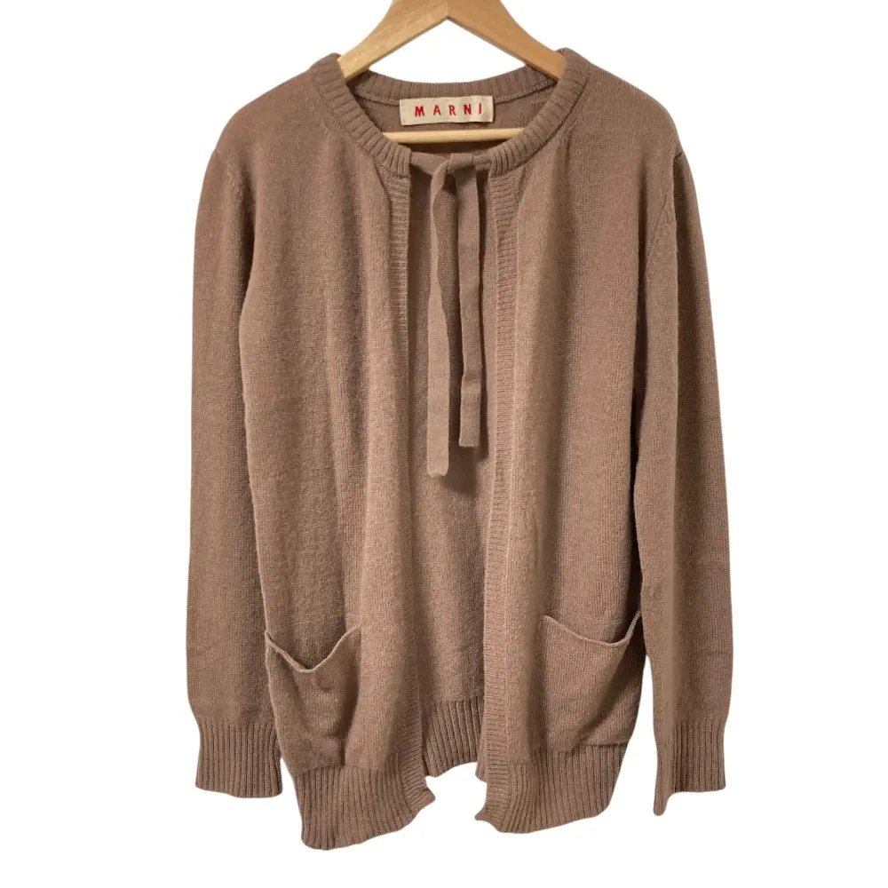 Pre-owned MARNI Cashmere Small Leather Goods Cardigan