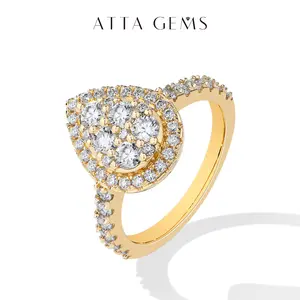 3.0mm Brilliant D Color VVS1 Clarity Synthetic Moissanite Jewelry Ring Wedding Ring Daily Replacement Ring Engagement Anniversary Gift R256