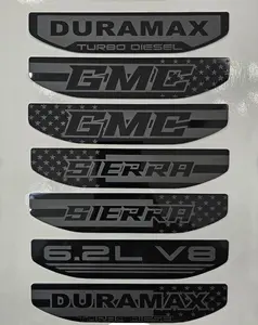 2019-2025 Sierra 1500 Fender Emblem Inserts (Set of 2)