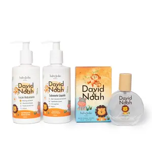 Baby Jolie David & Noah Body Lotion, Body Wash and Perfume Bundle | Baby Care Bundle, Baby Gift Box