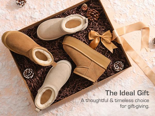 DREAM PAIRS FuzzyClassic Platform Mini Boots for Women Suede Genuine Leather, Classic Winter Ankle Snow Boots with Memory Foam Insole Lightweight Anti-Slip Outsole Outdoor DREAM PAIRS FuzzyClassic Platform Mini Boots for Women Suede Genuine Leather, Classic Winter Ankle Snow Boots with Memory Foam Insole Lightweight Anti-Slip Outsole Outdoor