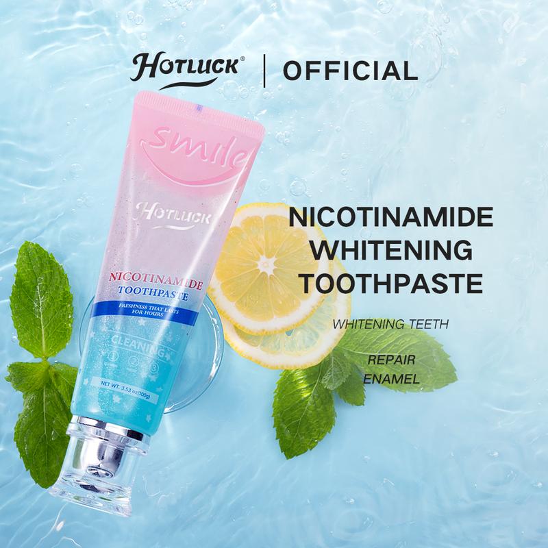 Hotluck Niacinamide Whitening Toothpaste 【Tripel Whitening】 Mint Oral Mint Oral