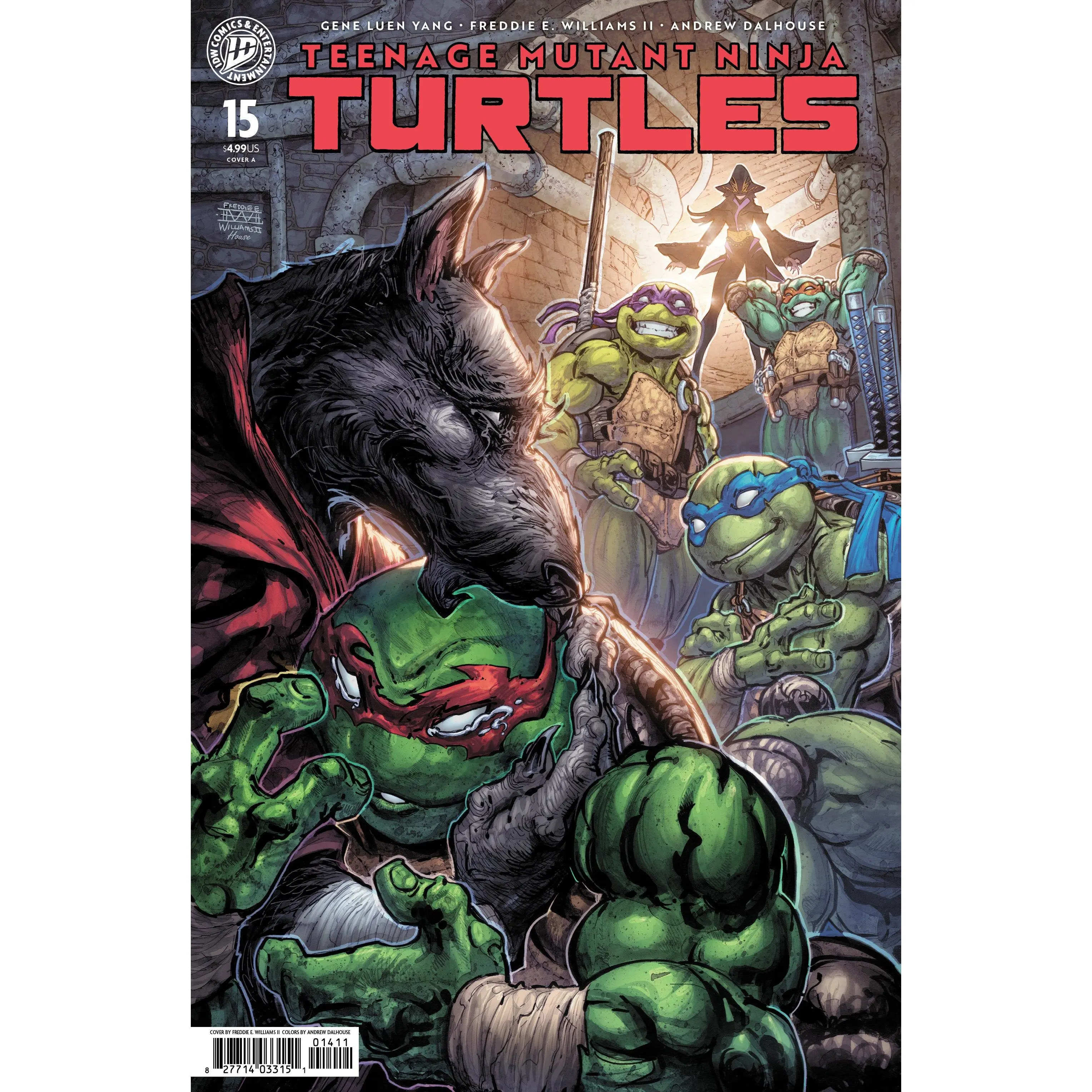 Teenage Mutant Ninja Turtles #15 Cover A (Williams II)
