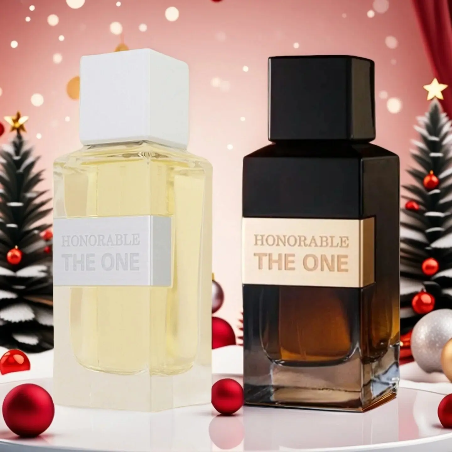 The One Perfume Eau De Parfume Gift Box, Wood Oriental Scent/wood Flower Fragrance, Elegant Packaging, Ideal for Daily Use, Travel, Thanksgiving, Christmas Gifts, 100ML