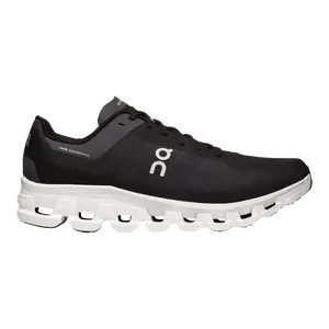 ON CLOUDFLOW 4 MENS BLACK WHITE