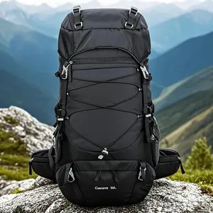 Men's Hiking Backpack Travel Bag For Camping Mountaineering Trekking Outdoor Sports Backpacks 50L Waterproof Rucksack Bagpacks