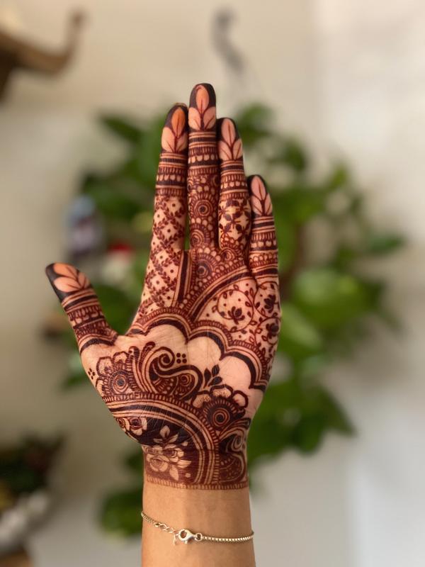 5-pack Henna Squared - Natural Henna Cones - 15-18g - deep maroon color