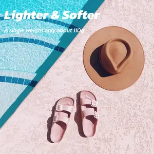 Sucufashion classic Women's  Buckle Strap Sandals - Multicolor Footwear Girl Summer Shoe Walking Shoes Classic Comfort Ballroom Comfy Dance